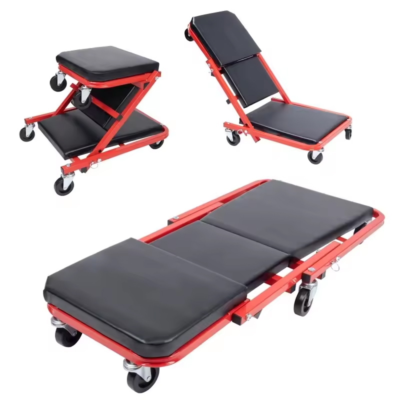 Garage Creeper Roller - 36-inch Folding Car Repair Bed Auto