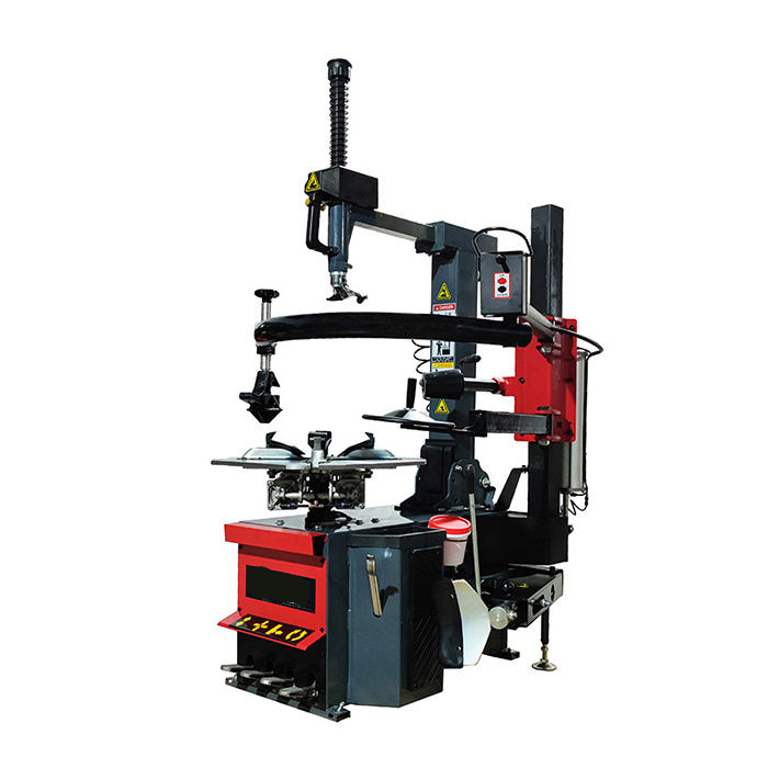 Tire Changer Machine - Low Working Noise Lean Back Automatic