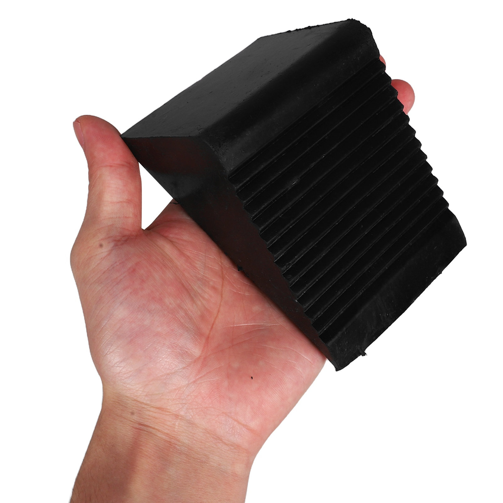 Garage Creeper Roller - 2Pcs Wheel Chocks for Cars Rubber