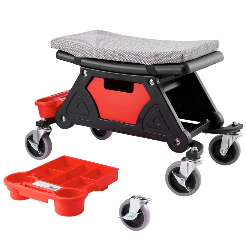Garage Creeper Roller - Rolling Mechanic Seat 300 LBS with