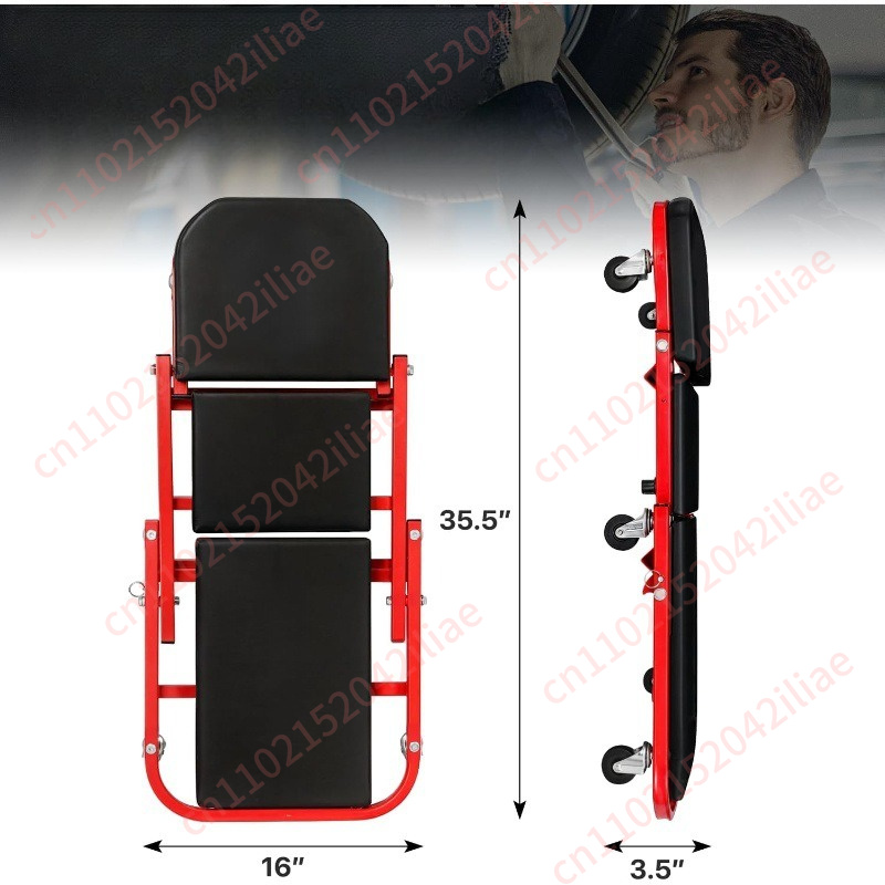 36-inch Folding Car Repair Bed - Garage Creeper Roller ulasan dan harga