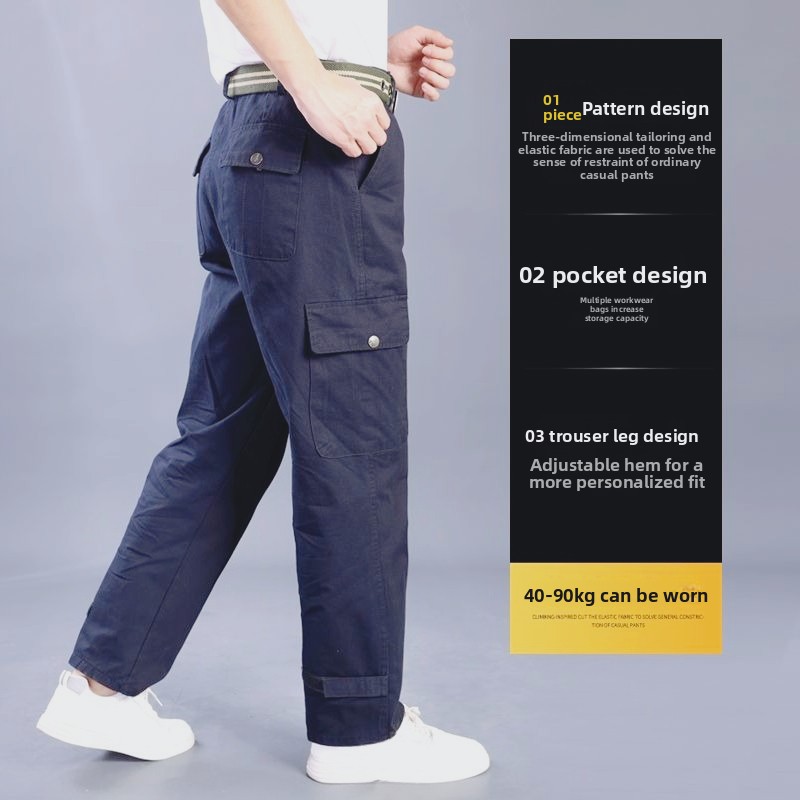 Overalls Men's Straight Loose  - Auto Repair Shop Insurance ulasan dan harga